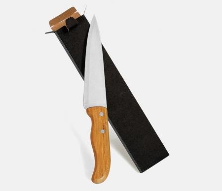 FACA PARA COZINHA INOX / BAMBU ESPECIAL LINE 7