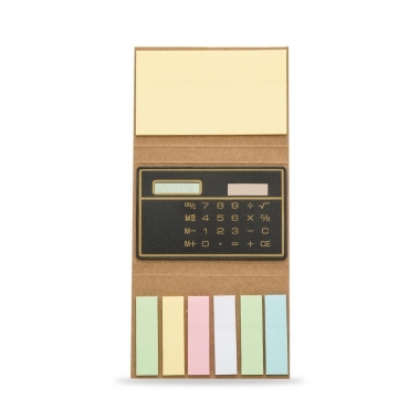 BLOCO DE ANOTAÇÕES COM CALCULADORA 1600